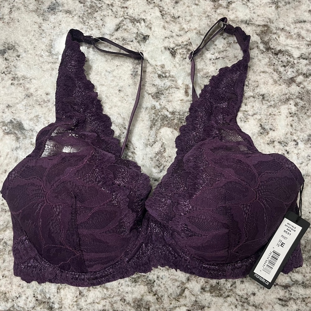Royal Mystique Bra - 32E - Pinot